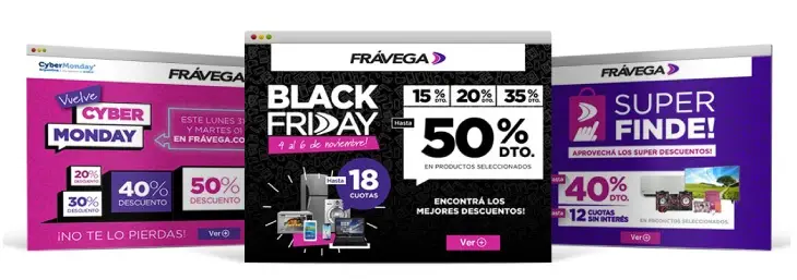 Campaña Black Friday Fravega